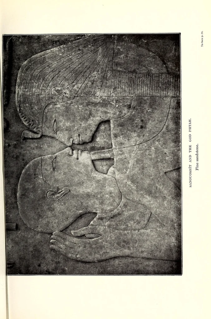 An illustration from Egyptian art. Studies, 1913, leaf 129