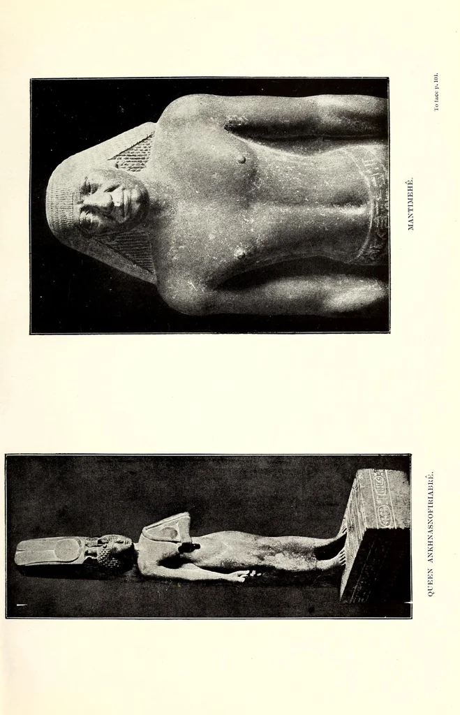 An illustration from Egyptian art. Studies, 1913, leaf 157