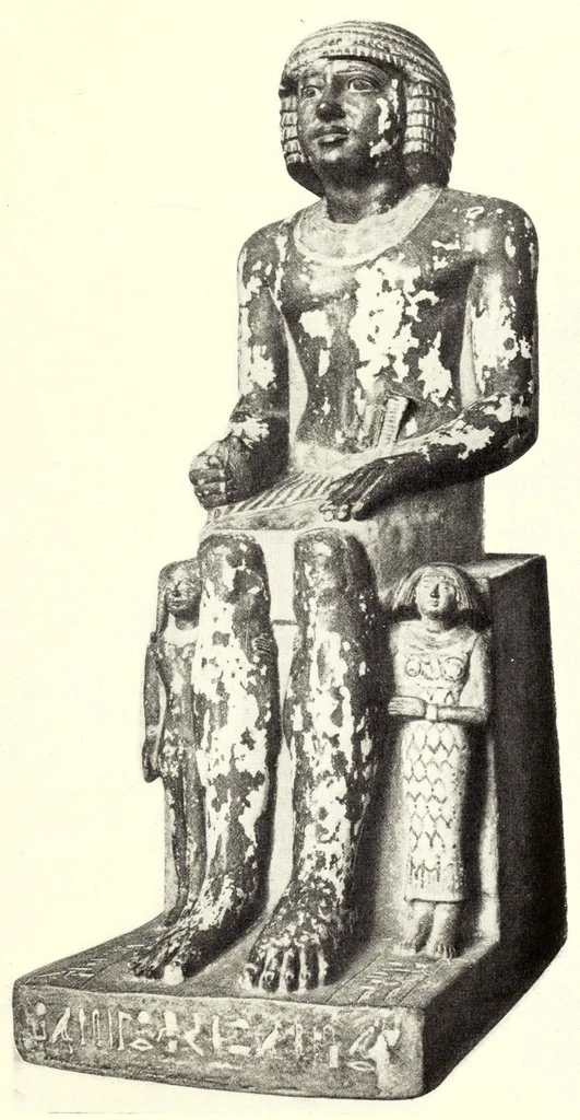 An illustration from Egyptian art. Studies, 1913, leaf 75