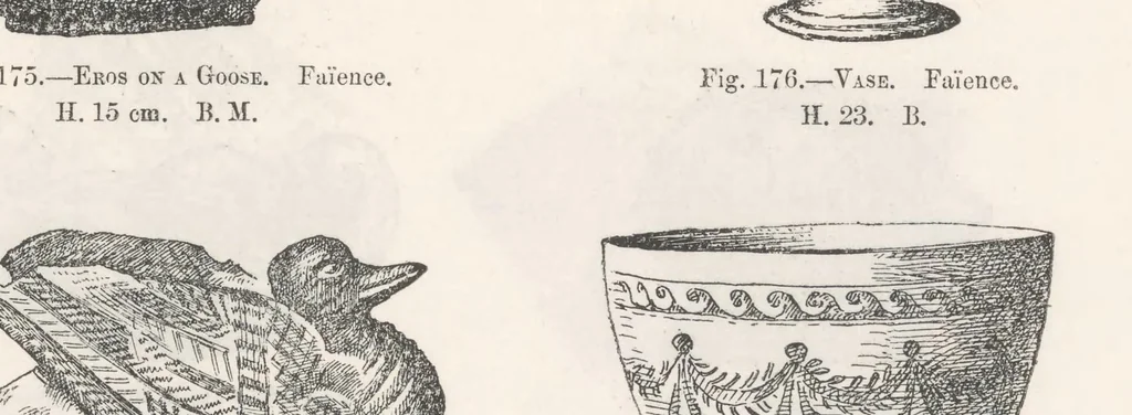 An illustration from Egyptian ceramic art. : The MacGregor collection; a contribution towards the history of Egyptian pottery, 1898, leaf 173