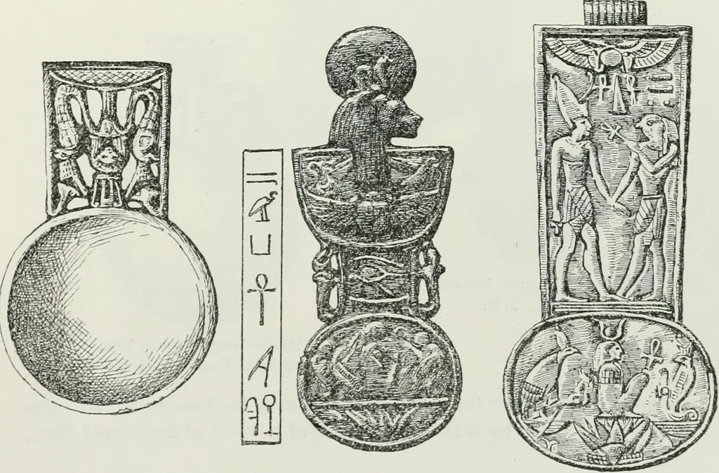 An illustration from Egyptian ceramic art : the MacGregor collection ; a contribution towards the history of Egyptian pottery, 1898, leaf 101
