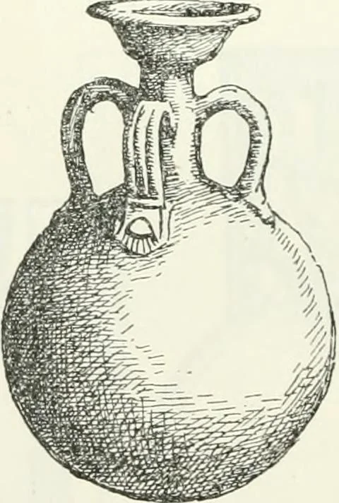 An illustration from Egyptian ceramic art : the MacGregor collection ; a contribution towards the history of Egyptian pottery, 1898, leaf 102