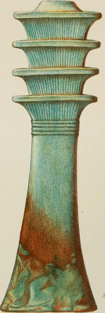An illustration from Egyptian ceramic art : the MacGregor collection ; a contribution towards the history of Egyptian pottery, 1898, leaf 105