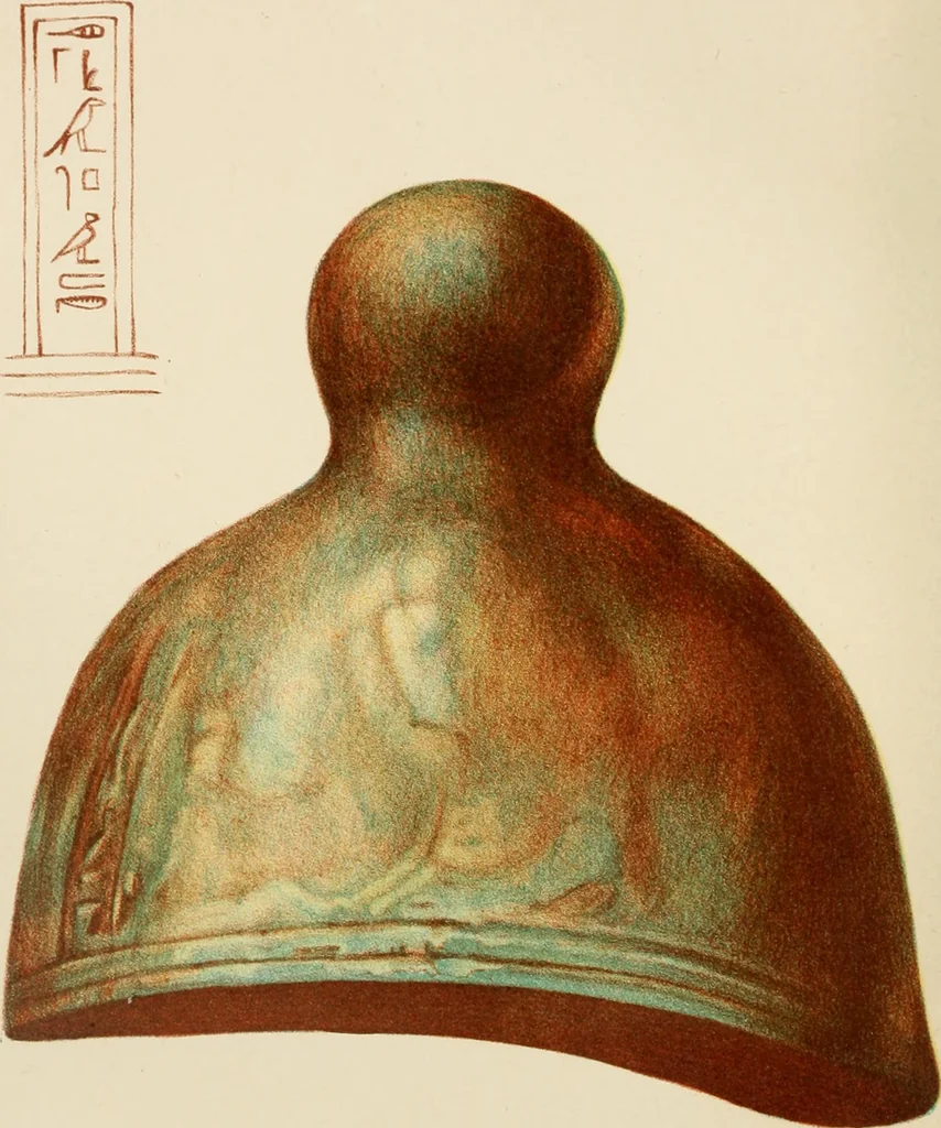 An illustration from Egyptian ceramic art : the MacGregor collection ; a contribution towards the history of Egyptian pottery, 1898, leaf 108