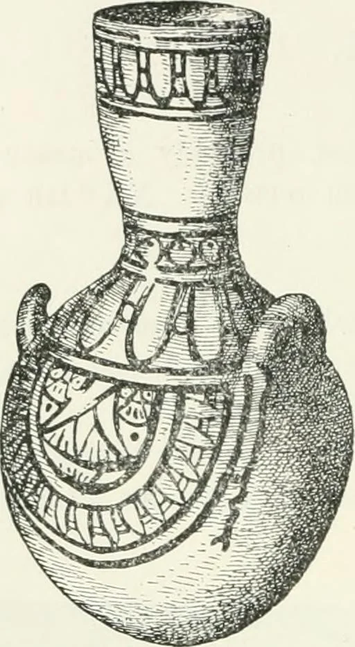 An illustration from Egyptian ceramic art : the MacGregor collection ; a contribution towards the history of Egyptian pottery, 1898, leaf 116