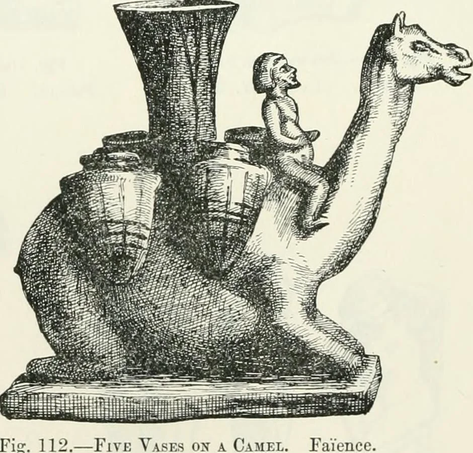 An illustration from Egyptian ceramic art : the MacGregor collection ; a contribution towards the history of Egyptian pottery, 1898, leaf 122