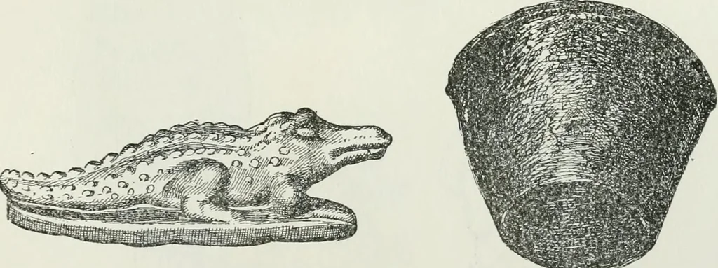 An illustration from Egyptian ceramic art : the MacGregor collection ; a contribution towards the history of Egyptian pottery, 1898, leaf 123