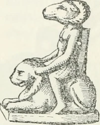 An illustration from Egyptian ceramic art : the MacGregor collection ; a contribution towards the history of Egyptian pottery, 1898, leaf 124
