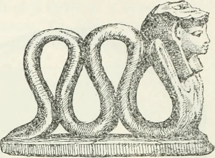 An illustration from Egyptian ceramic art : the MacGregor collection ; a contribution towards the history of Egyptian pottery, 1898, leaf 124