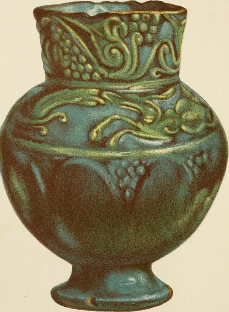 An illustration from Egyptian ceramic art : the MacGregor collection ; a contribution towards the history of Egyptian pottery, 1898, leaf 130