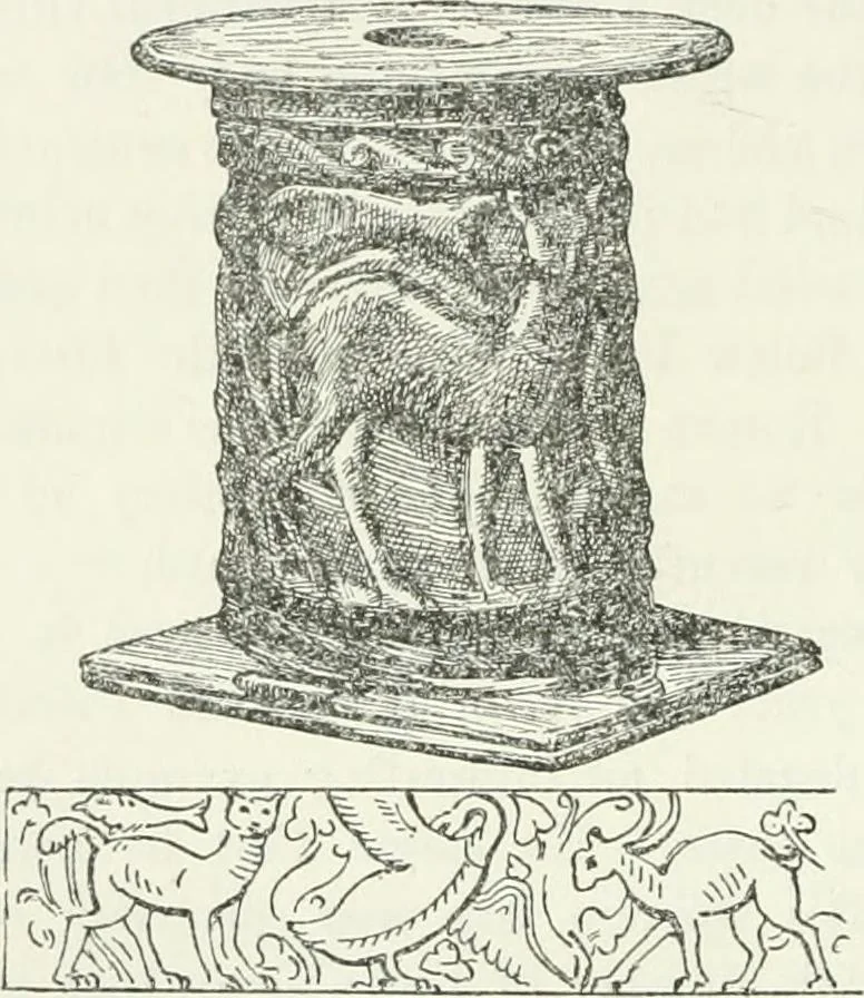 An illustration from Egyptian ceramic art : the MacGregor collection ; a contribution towards the history of Egyptian pottery, 1898, leaf 132