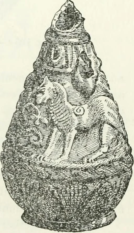 An illustration from Egyptian ceramic art : the MacGregor collection ; a contribution towards the history of Egyptian pottery, 1898, leaf 134