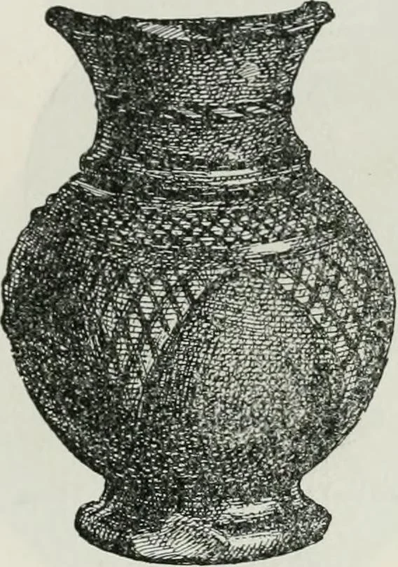 An illustration from Egyptian ceramic art : the MacGregor collection ; a contribution towards the history of Egyptian pottery, 1898, leaf 135