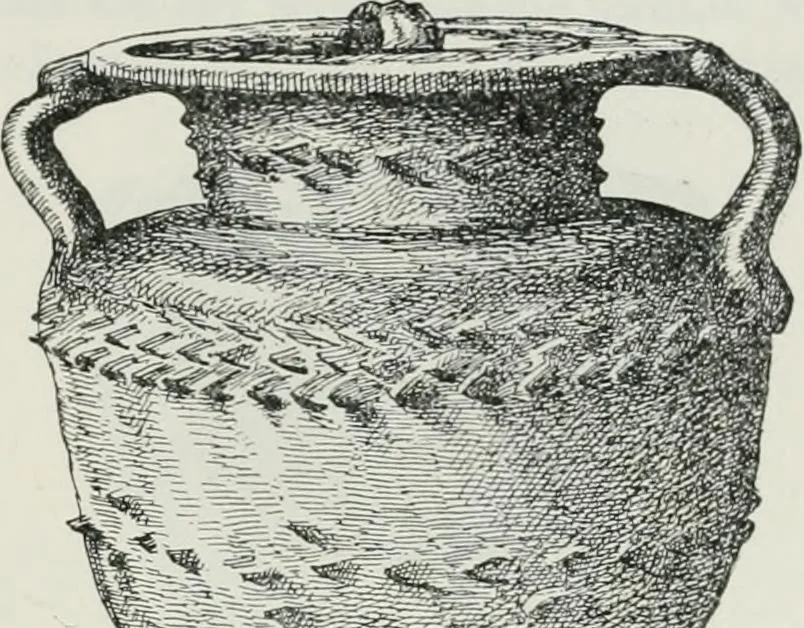 An illustration from Egyptian ceramic art : the MacGregor collection ; a contribution towards the history of Egyptian pottery, 1898, leaf 135