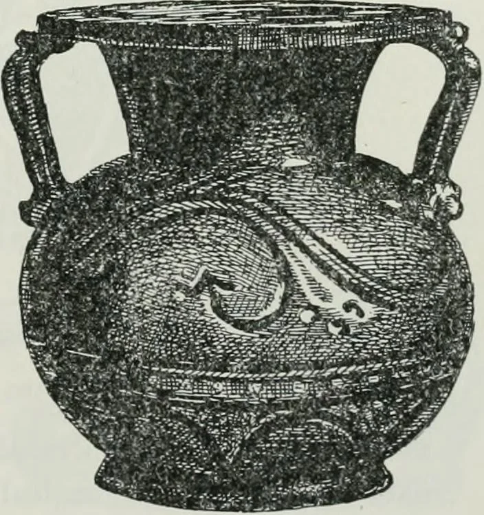 An illustration from Egyptian ceramic art : the MacGregor collection ; a contribution towards the history of Egyptian pottery, 1898, leaf 135
