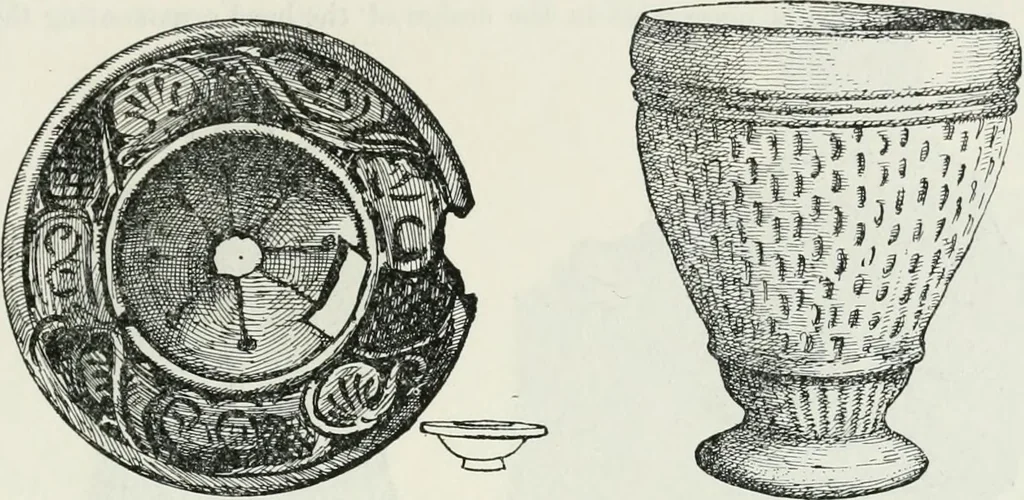 An illustration from Egyptian ceramic art : the MacGregor collection ; a contribution towards the history of Egyptian pottery, 1898, leaf 137