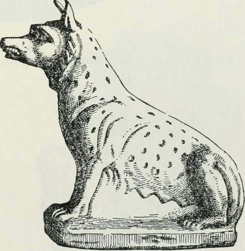 An illustration from Egyptian ceramic art : the MacGregor collection ; a contribution towards the history of Egyptian pottery, 1898, leaf 137