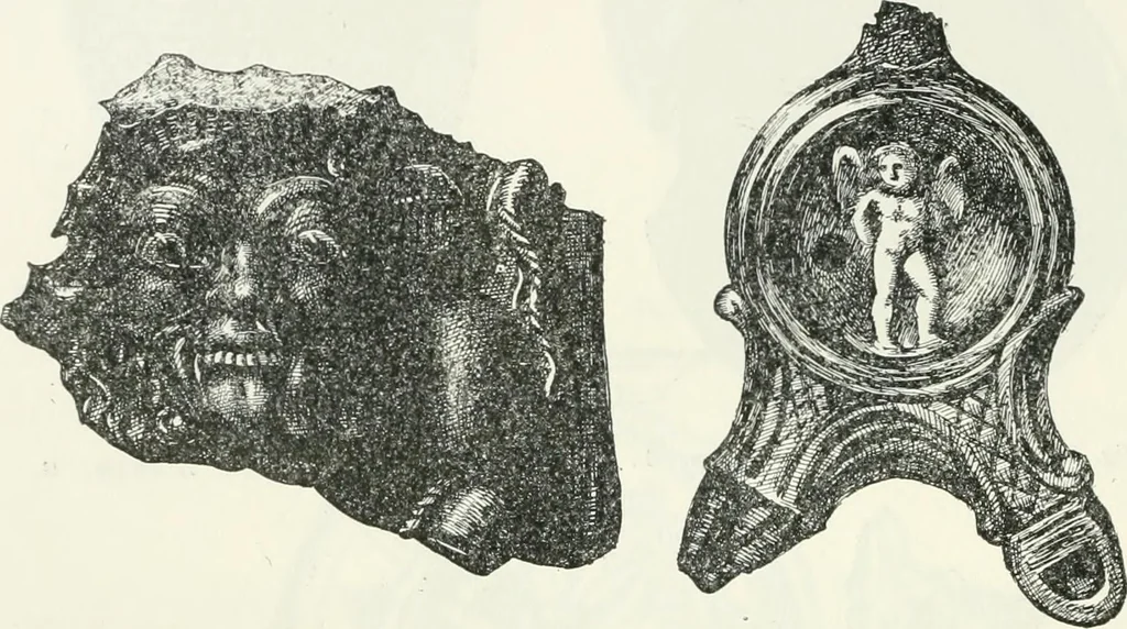 An illustration from Egyptian ceramic art : the MacGregor collection ; a contribution towards the history of Egyptian pottery, 1898, leaf 138