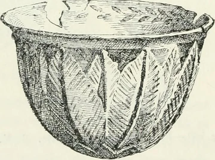 An illustration from Egyptian ceramic art : the MacGregor collection ; a contribution towards the history of Egyptian pottery, 1898, leaf 138
