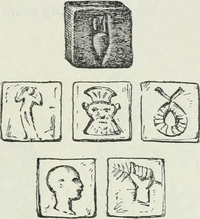 An illustration from Egyptian ceramic art : the MacGregor collection ; a contribution towards the history of Egyptian pottery, 1898, leaf 139