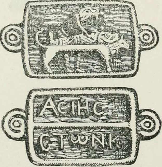 An illustration from Egyptian ceramic art : the MacGregor collection ; a contribution towards the history of Egyptian pottery, 1898, leaf 139