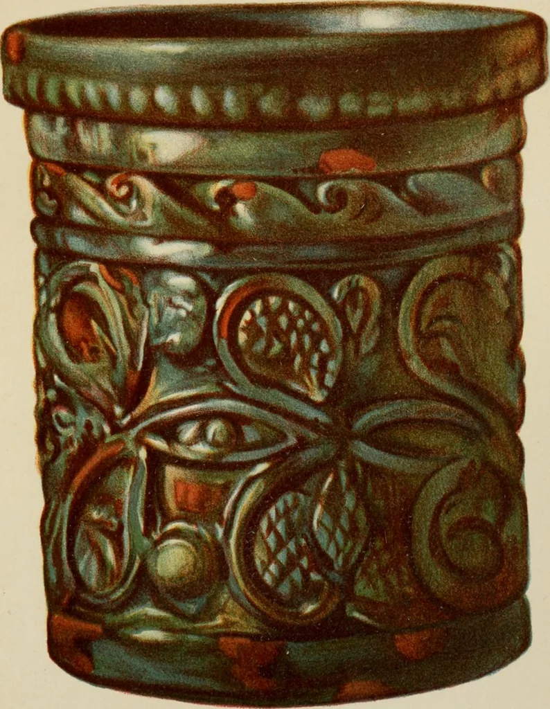 An illustration from Egyptian ceramic art : the MacGregor collection ; a contribution towards the history of Egyptian pottery, 1898, leaf 163