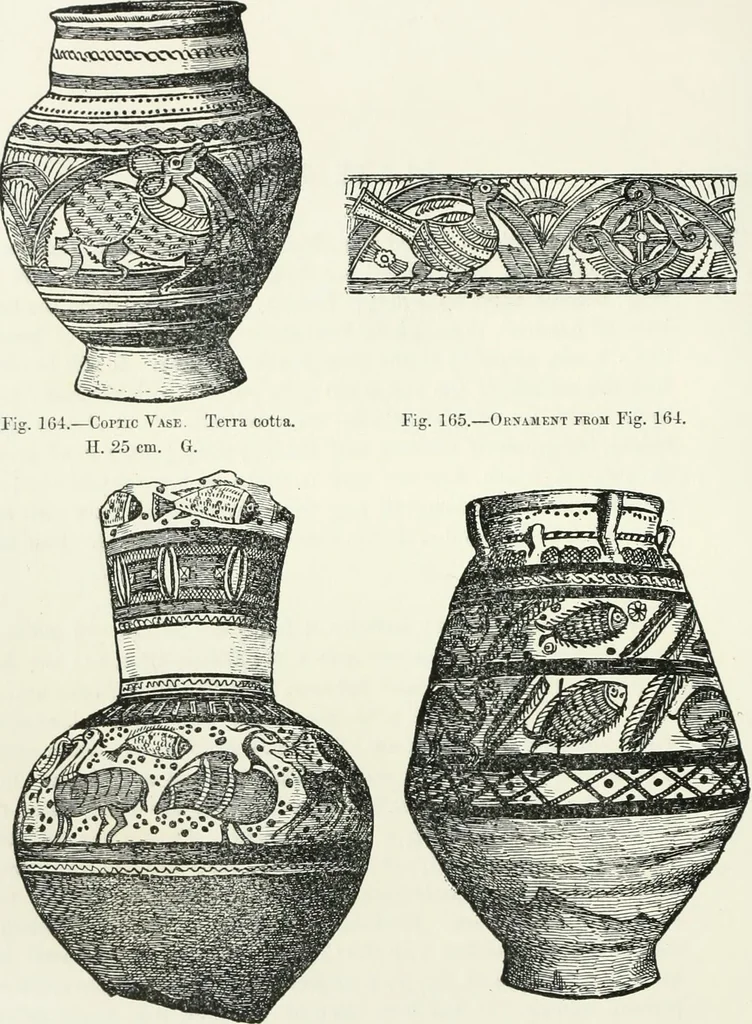 An illustration from Egyptian ceramic art : the MacGregor collection ; a contribution towards the history of Egyptian pottery, 1898, leaf 168