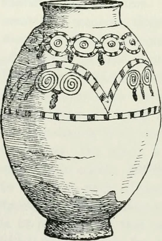 An illustration from Egyptian ceramic art : the MacGregor collection ; a contribution towards the history of Egyptian pottery, 1898, leaf 169