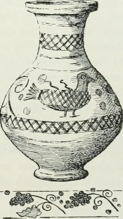 An illustration from Egyptian ceramic art : the MacGregor collection ; a contribution towards the history of Egyptian pottery, 1898, leaf 169