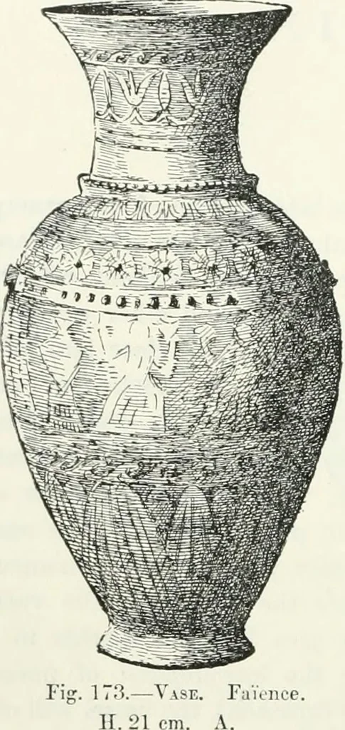 An illustration from Egyptian ceramic art : the MacGregor collection ; a contribution towards the history of Egyptian pottery, 1898, leaf 172