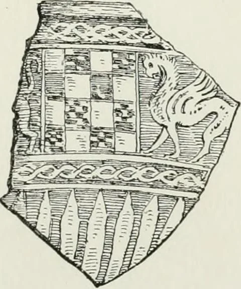 An illustration from Egyptian ceramic art : the MacGregor collection ; a contribution towards the history of Egyptian pottery, 1898, leaf 175