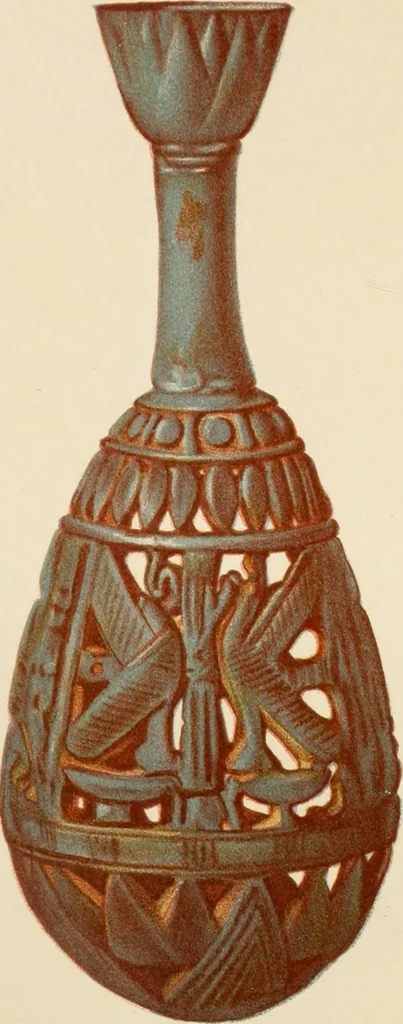 An illustration from Egyptian ceramic art : the MacGregor collection ; a contribution towards the history of Egyptian pottery, 1898, leaf 38