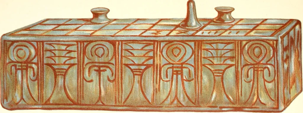 An illustration from Egyptian ceramic art : the MacGregor collection ; a contribution towards the history of Egyptian pottery, 1898, leaf 43