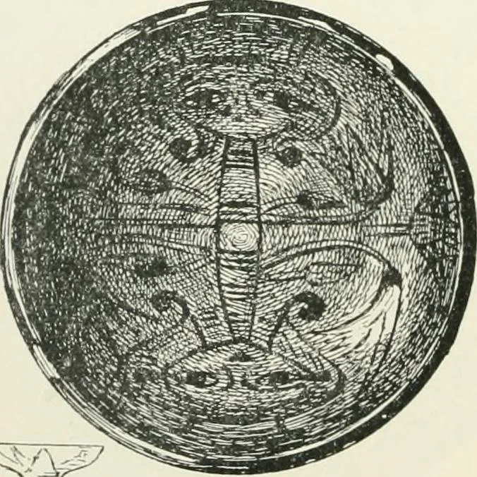 An illustration from Egyptian ceramic art : the MacGregor collection ; a contribution towards the history of Egyptian pottery, 1898, leaf 52