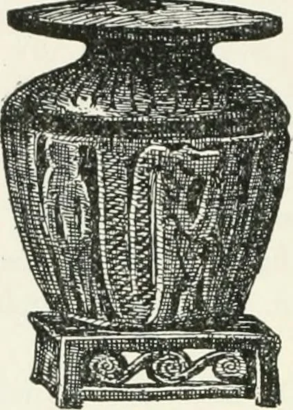 An illustration from Egyptian ceramic art : the MacGregor collection ; a contribution towards the history of Egyptian pottery, 1898, leaf 58