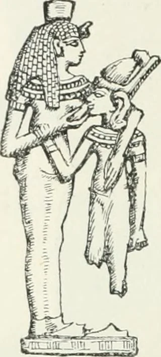 An illustration from Egyptian ceramic art : the MacGregor collection ; a contribution towards the history of Egyptian pottery, 1898, leaf 60