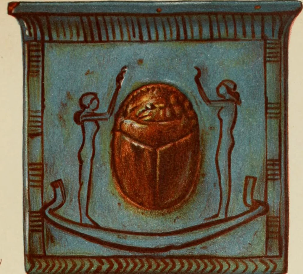 An illustration from Egyptian ceramic art : the MacGregor collection ; a contribution towards the history of Egyptian pottery, 1898, leaf 63