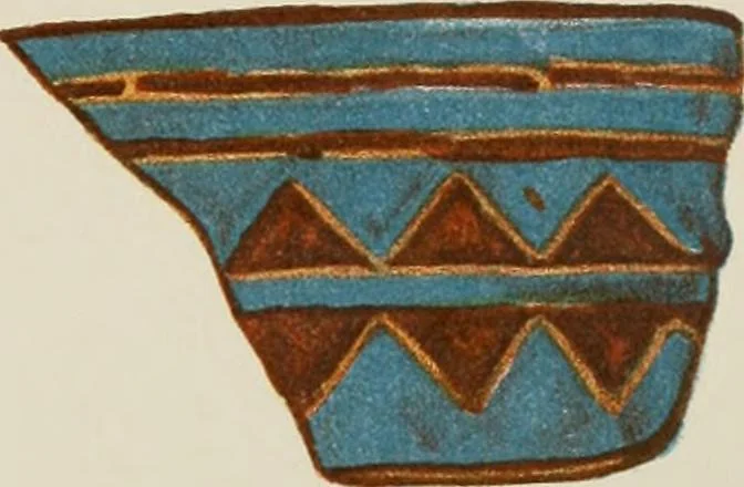 An illustration from Egyptian ceramic art : the MacGregor collection ; a contribution towards the history of Egyptian pottery, 1898, leaf 67