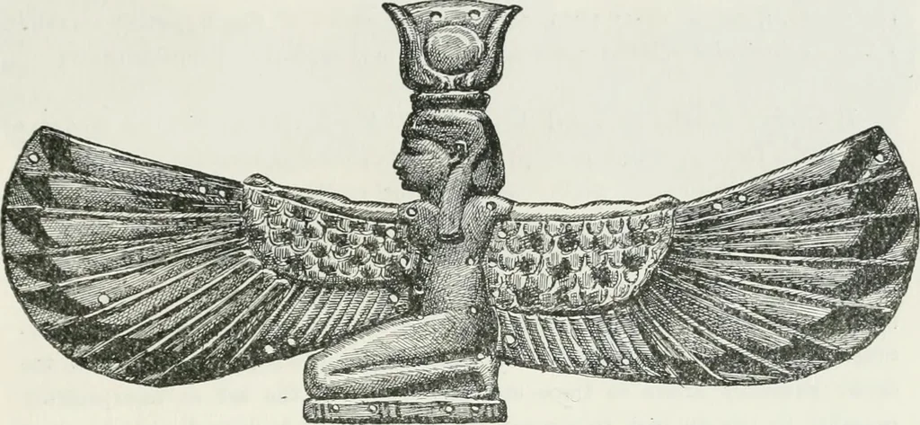 An illustration from Egyptian ceramic art : the MacGregor collection ; a contribution towards the history of Egyptian pottery, 1898, leaf 7