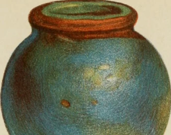 An illustration from Egyptian ceramic art : the MacGregor collection ; a contribution towards the history of Egyptian pottery, 1898, leaf 71