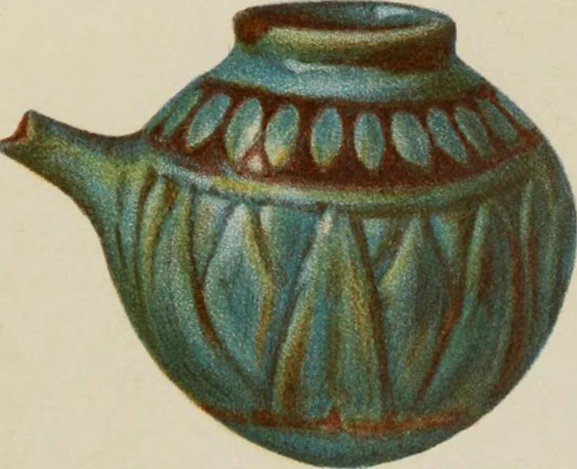 An illustration from Egyptian ceramic art : the MacGregor collection ; a contribution towards the history of Egyptian pottery, 1898, leaf 71