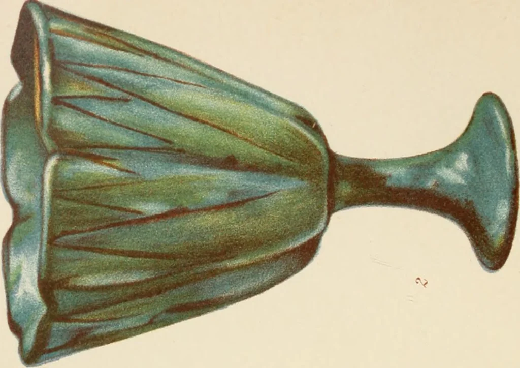 An illustration from Egyptian ceramic art : the MacGregor collection ; a contribution towards the history of Egyptian pottery, 1898, leaf 74