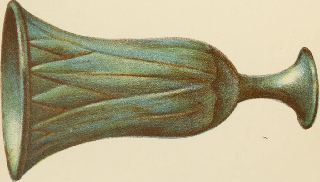 An illustration from Egyptian ceramic art : the MacGregor collection ; a contribution towards the history of Egyptian pottery, 1898, leaf 74