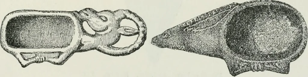 An illustration from Egyptian ceramic art : the MacGregor collection ; a contribution towards the history of Egyptian pottery, 1898, leaf 77