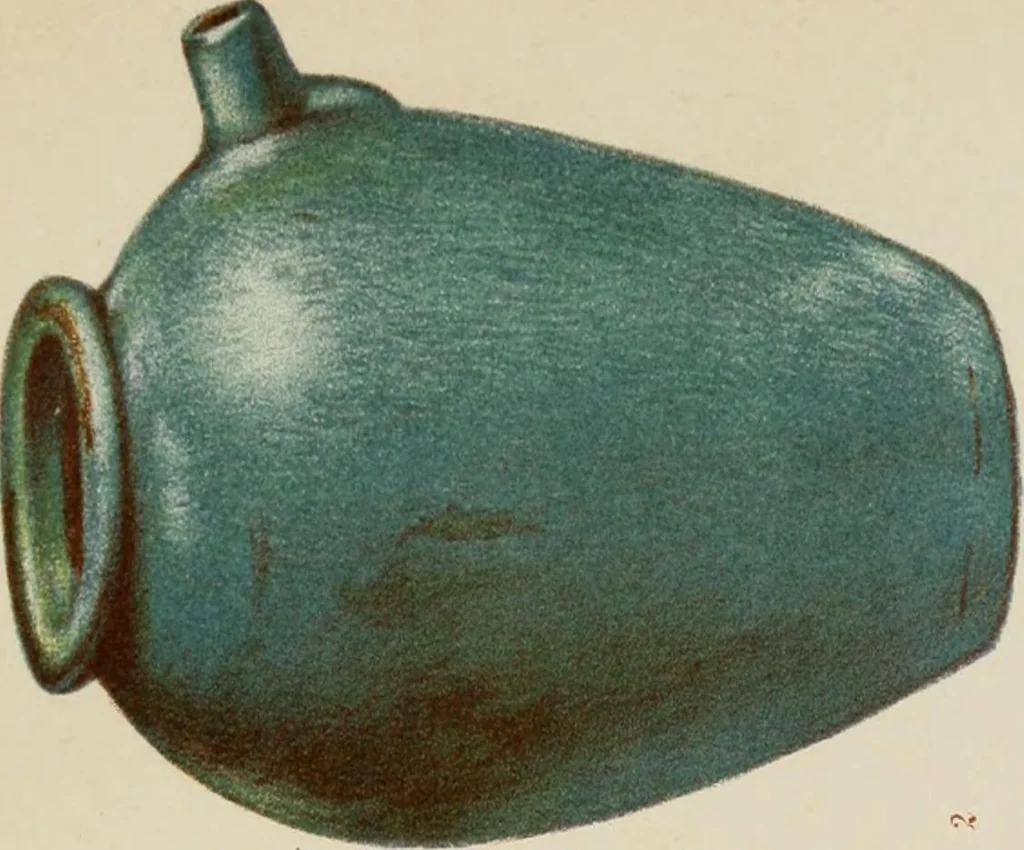 An illustration from Egyptian ceramic art : the MacGregor collection ; a contribution towards the history of Egyptian pottery, 1898, leaf 83