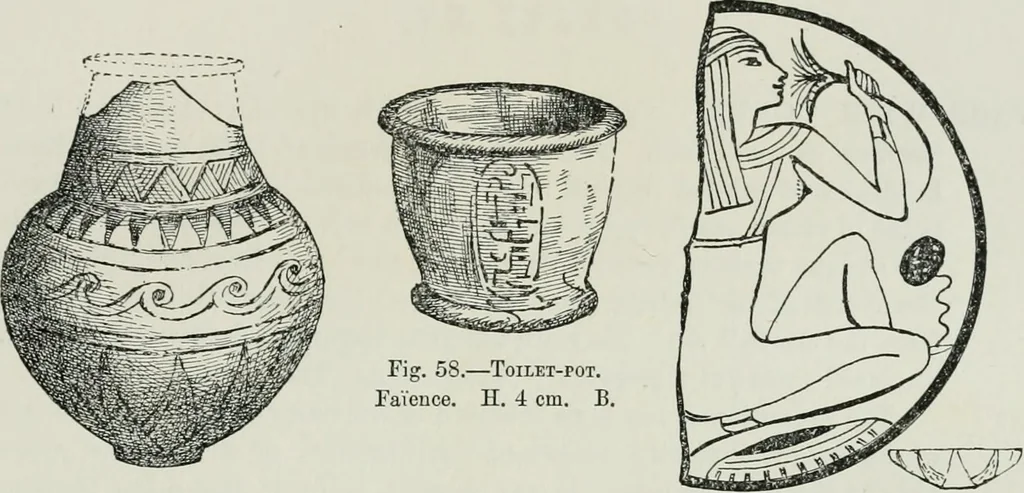 An illustration from Egyptian ceramic art : the MacGregor collection ; a contribution towards the history of Egyptian pottery, 1898, leaf 87
