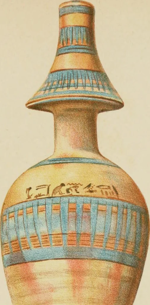 An illustration from Egyptian ceramic art : the MacGregor collection ; a contribution towards the history of Egyptian pottery, 1898, leaf 89