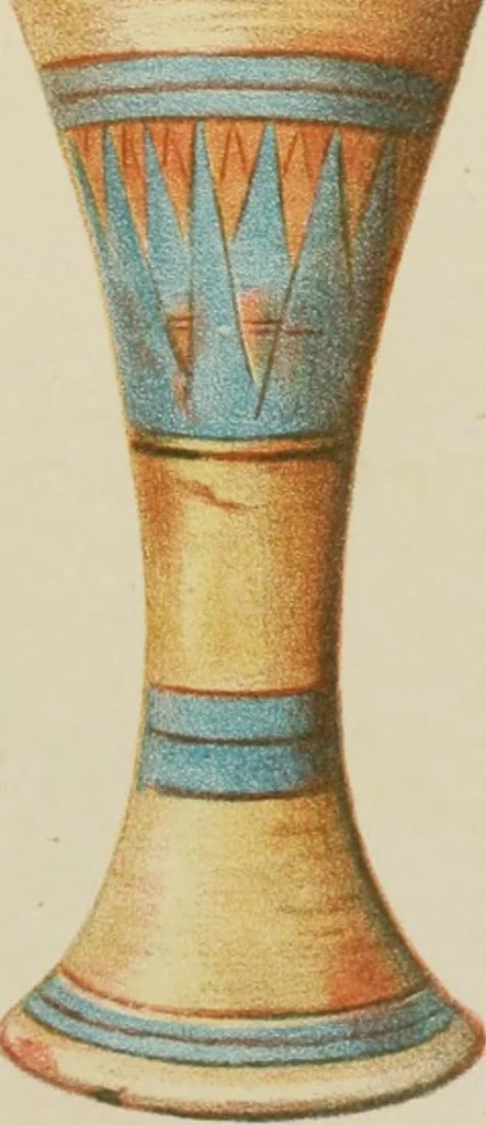 An illustration from Egyptian ceramic art : the MacGregor collection ; a contribution towards the history of Egyptian pottery, 1898, leaf 89