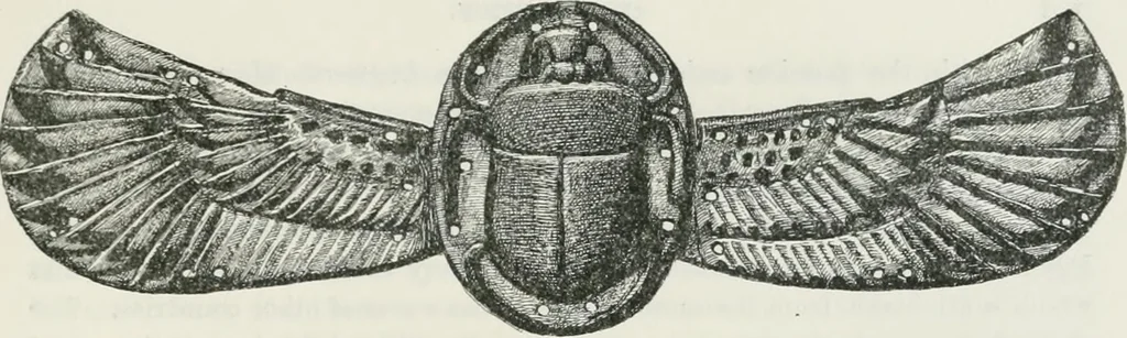 An illustration from Egyptian ceramic art : the MacGregor collection ; a contribution towards the history of Egyptian pottery, 1898, leaf 9