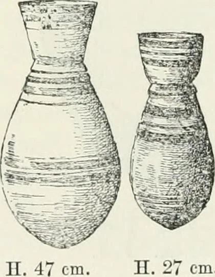 An illustration from Egyptian ceramic art : the MacGregor collection ; a contribution towards the history of Egyptian pottery, 1898, leaf 94